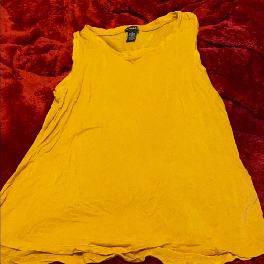 Yellow tank top